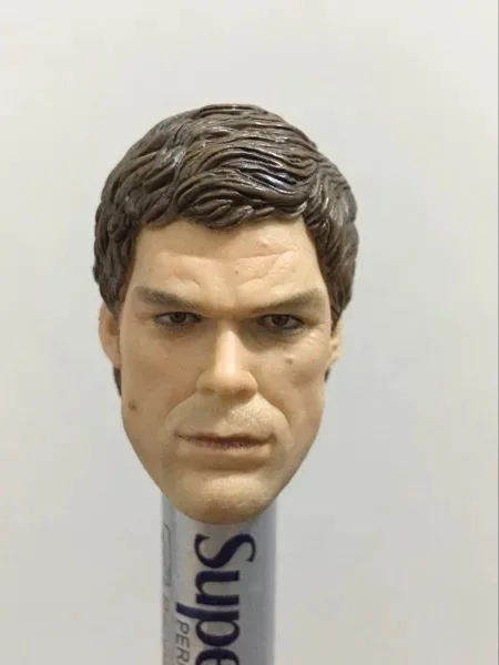 Custom 1/6 Scale Michael C Hall Head Sculpt Dexter Headplay for 12inch action figure toys