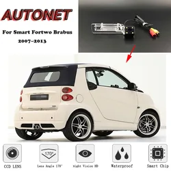 AUTONET Backup Rear View camera For Smart Fortwo Brabus 2007 2008 2009 2010 2011 2012 2013 Night Vision license plate camera