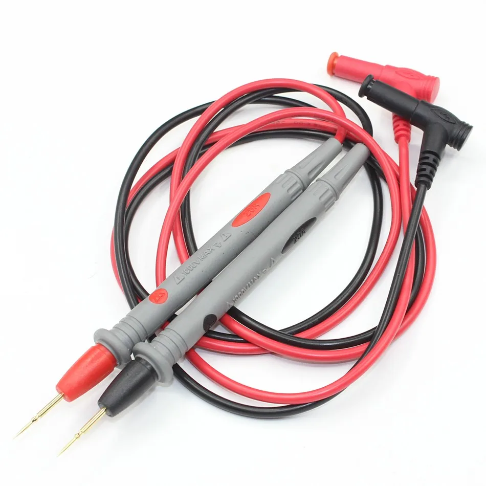 

100pcs/lot 1000V 20A Needle Point Multi Meter test probe / lead for digital multimeter for UNI-T / Victor / MASTECH