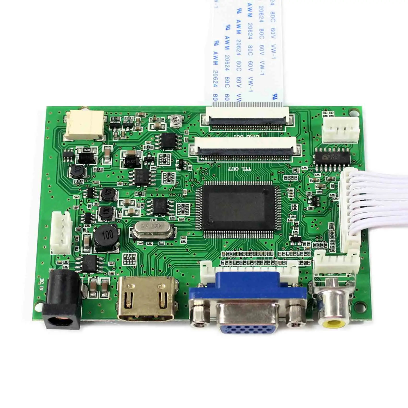 HD MI VGA 2AV LCD 보드 작업 10.1 인치 1280x800 EJ101IA-01G TST101WXBN-17C