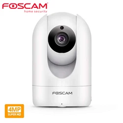 Foscam-cámara IP de seguridad R4M, videovigilancia de 4MP, Super HD, 2,4G, 5G, wifi, Pan Tilt