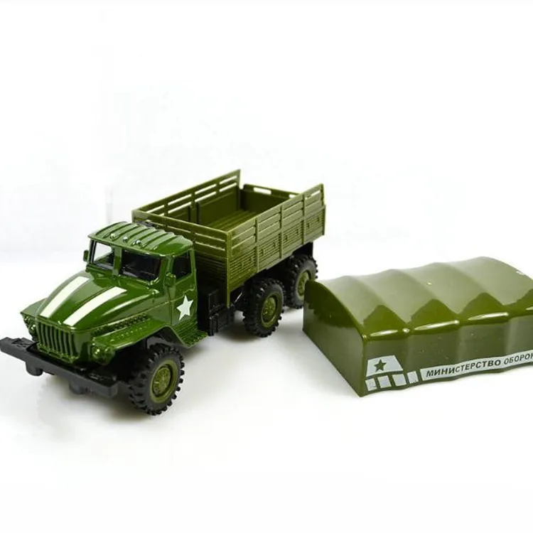 軍用車モデル,金属製ダイキャスト,1:64合金,ハイシミュレーション,トラックのおもちゃ,送料無料