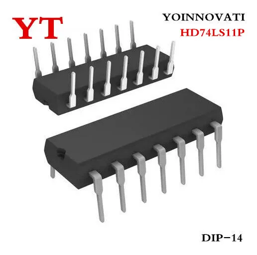 50pcs/lot HD74LS11P HD74LS11 74LS11 DIP14 Best quality.