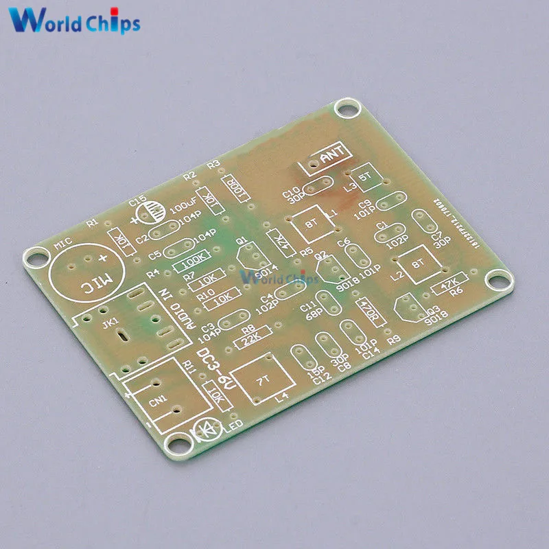 DC 3-6V FM Transmitter Module 88-108MHz FM Frequency Modulation Wireless Microphone Module DIY Kits Transmitter Board Parts