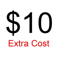 10 USD Supplementary Order Fees for Order of Customized Glasses, Prescription lenses, and Glasses Accessories