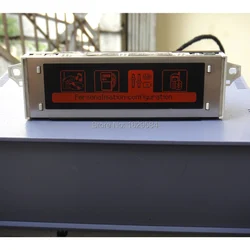 12 pin Red screen support USB and Bluetooth 4 menu Display monitor for Peugeot 307 407 408 citroen C4 C5