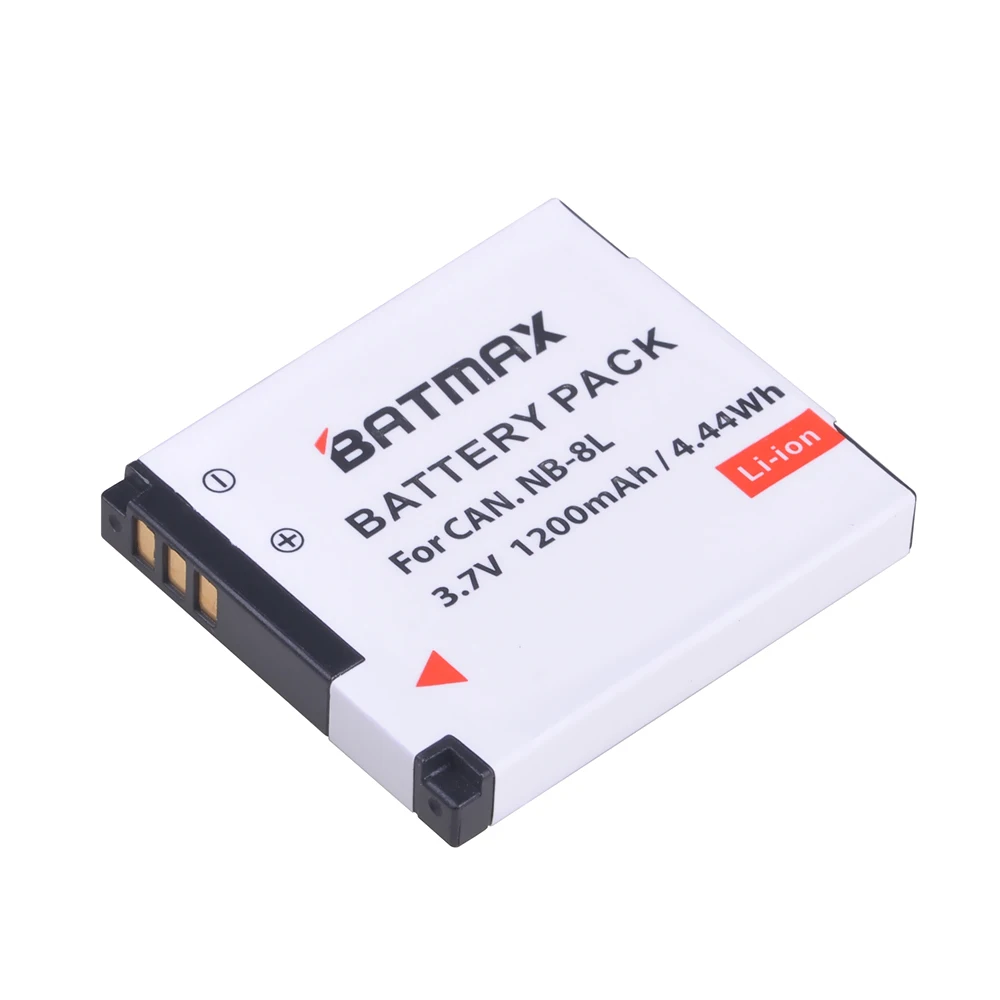 1 قطعة 1200mAh NB-8L NB8L NB 8L بطارية ليثيوم أيون لكانون PowerShot A3300 A3200 A3100 A3000 A2200 A1200 هو بطاريات الكاميرا