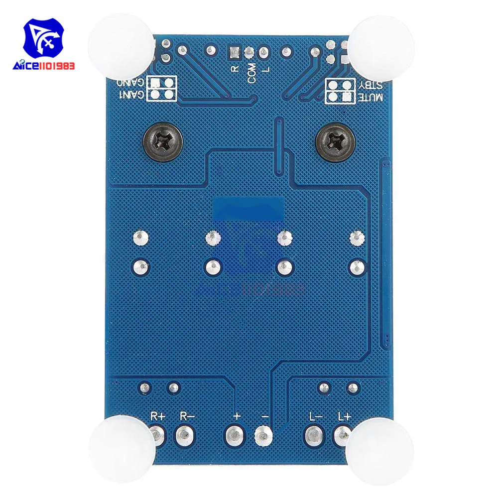 TDA7498 HF20 Audio Power Amplifier Module Dual Channel 2x100W Amplifier DC 8-32V Digital Amplifier Board