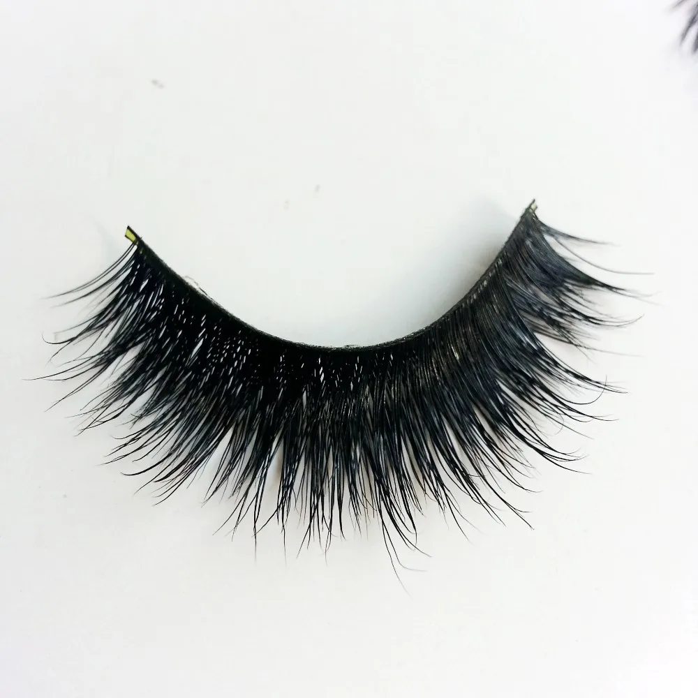 IN USA 500pairs Eyelashes Makeup Soft Fluffy 3D Mink False Eyelashes Thick HandMade Lashes Volume Fluffy Lashes Faux Cils