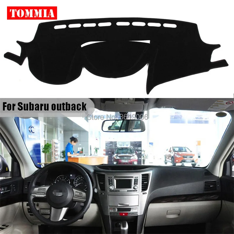 

TOMMIA Interior Dashboard Cover Light Avoid Pad Photophobism Mat Sticker For Subaru outback 2010-2014