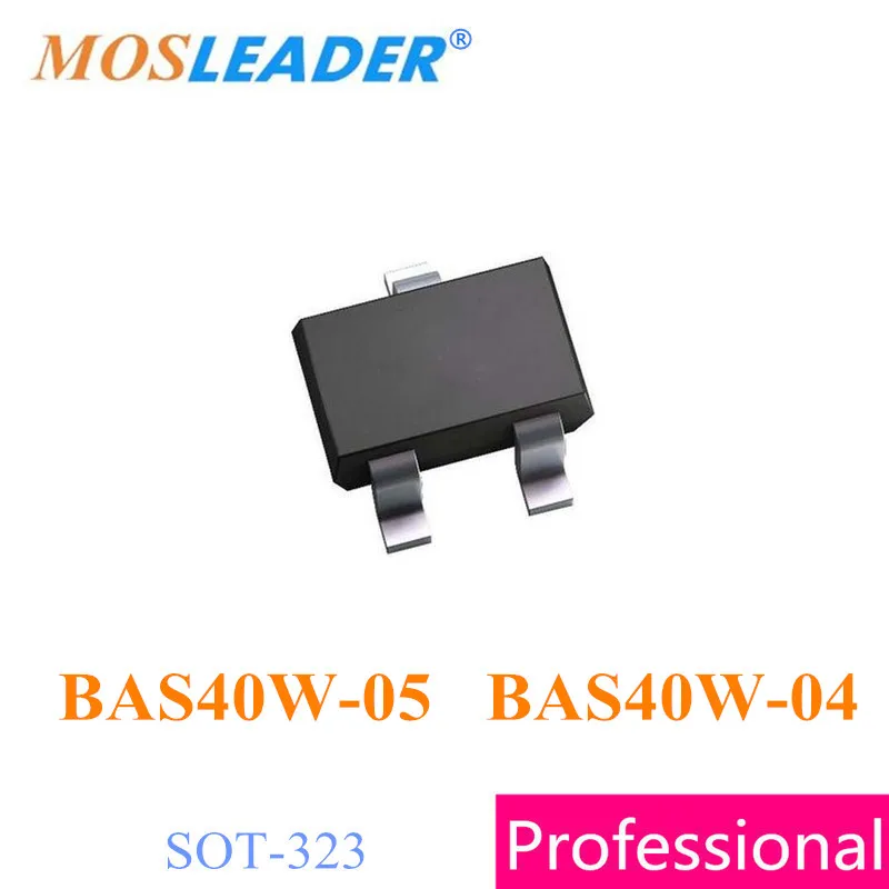 

Mosleader BAS40W-05 BAS40W-04 SOT323 3000PCS BAS40W BAS40 Schottky High quality