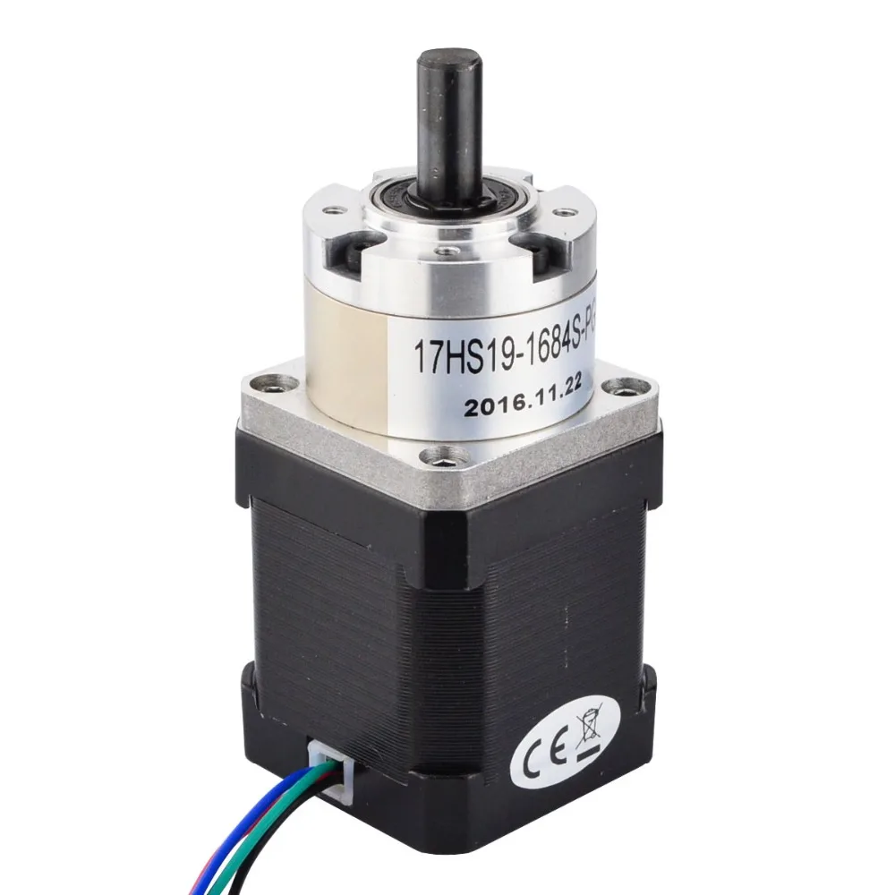 STEPPERONLINE Nema 17 Stepper Motor 5:1 Planetary Gearbox High Torque Nema17 Geared Stepper Motor 1.68A DIY CNC 3D Printer