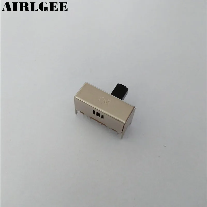 10 Pcs Panel PCB 16 Pin 3 Position 4P3T Mini Slide Switch Side Knob 0.5A 50V DC