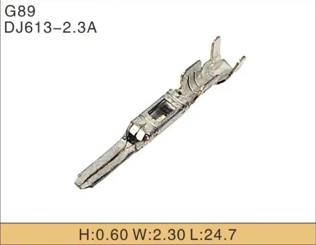 Free shipping 100pcs crimping terminal for Furukawa connector, replacement of RFW-M-050/RFW-M-125