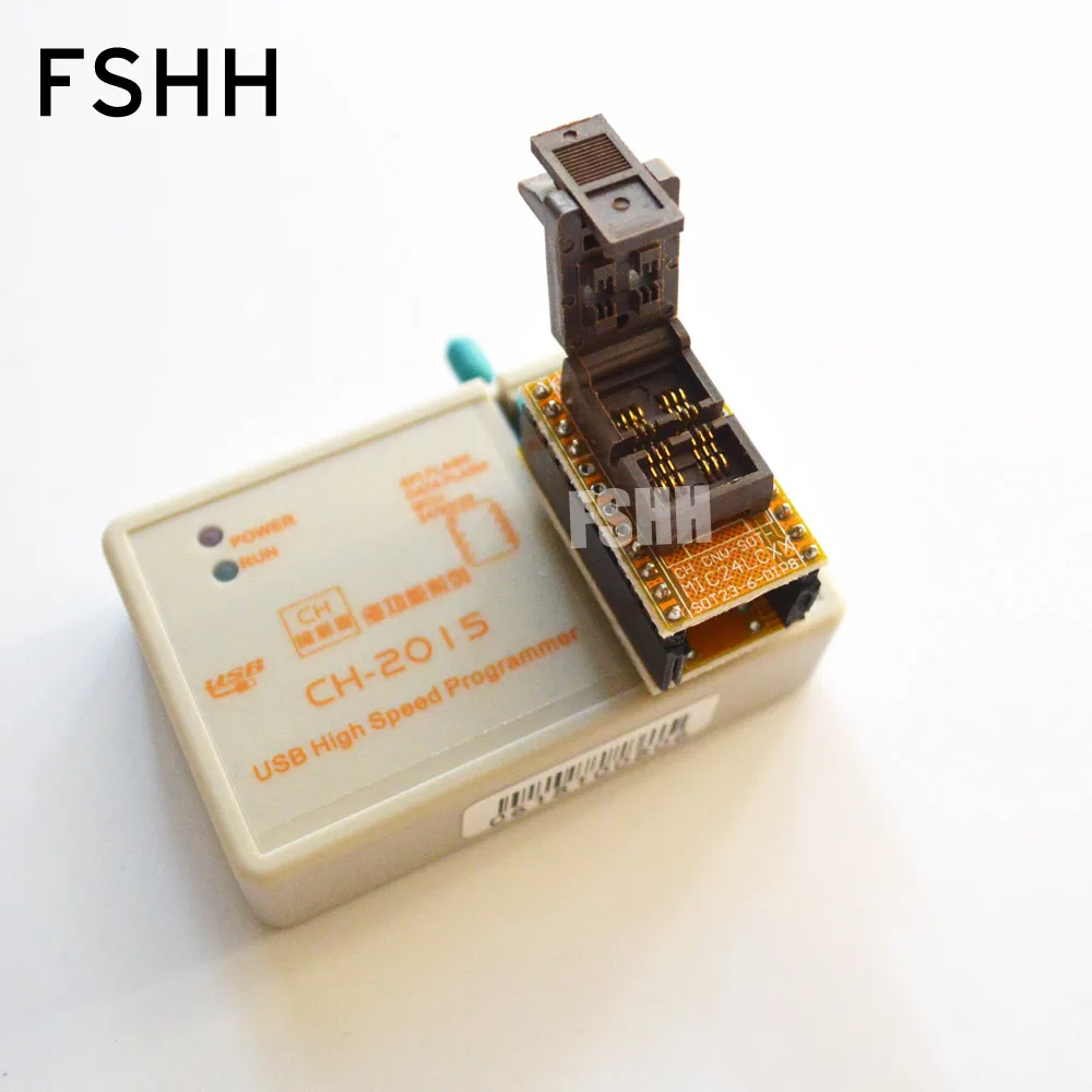 copy USB Programmer CH2015 SPI FLASH High-speed Programmer+24c 24lcxx 93c 93lcxx SOT23-6 Adapter eeprom sot23 sot Programmer