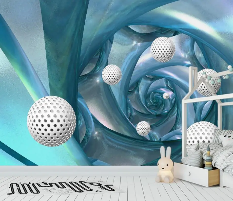 Custom mural wallpaper Ball 3d wall papers home decor living room 3d Background wall photo wallpaper