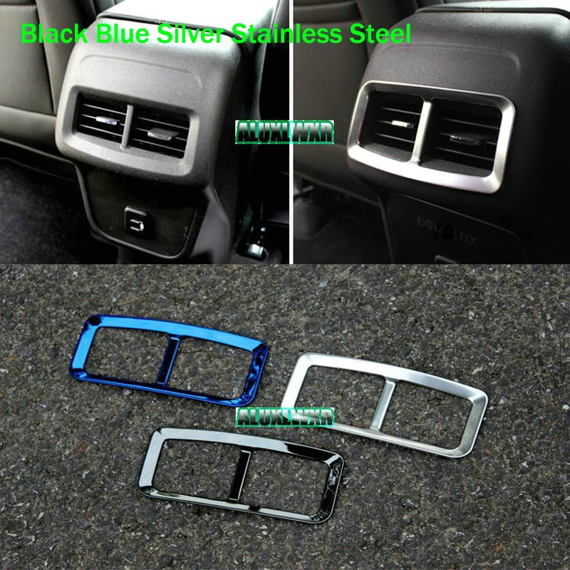 

Car Interior Rear Air Conditioning Outlet Decorative Cover Trim 2019 Auto Accessories Third GE 2018 for Chevrolet Holden Equinox