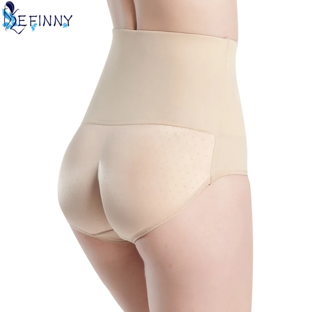 

Women's Seamless Butt Lifter Padded Panties Women High Elastic Control Body Shapewear