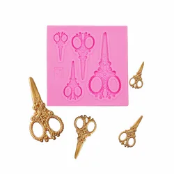 Gadgets Fondant Mold Scissors Clay Resin Polymer Clay Wax Flexible Moulds Fondant Gum Paste Chocolate Craft Mold For Resin