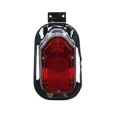 Tombstone Brake Tail Light For Honda Kawasaki Suzuki Yamaha Chopper Cruiser FL