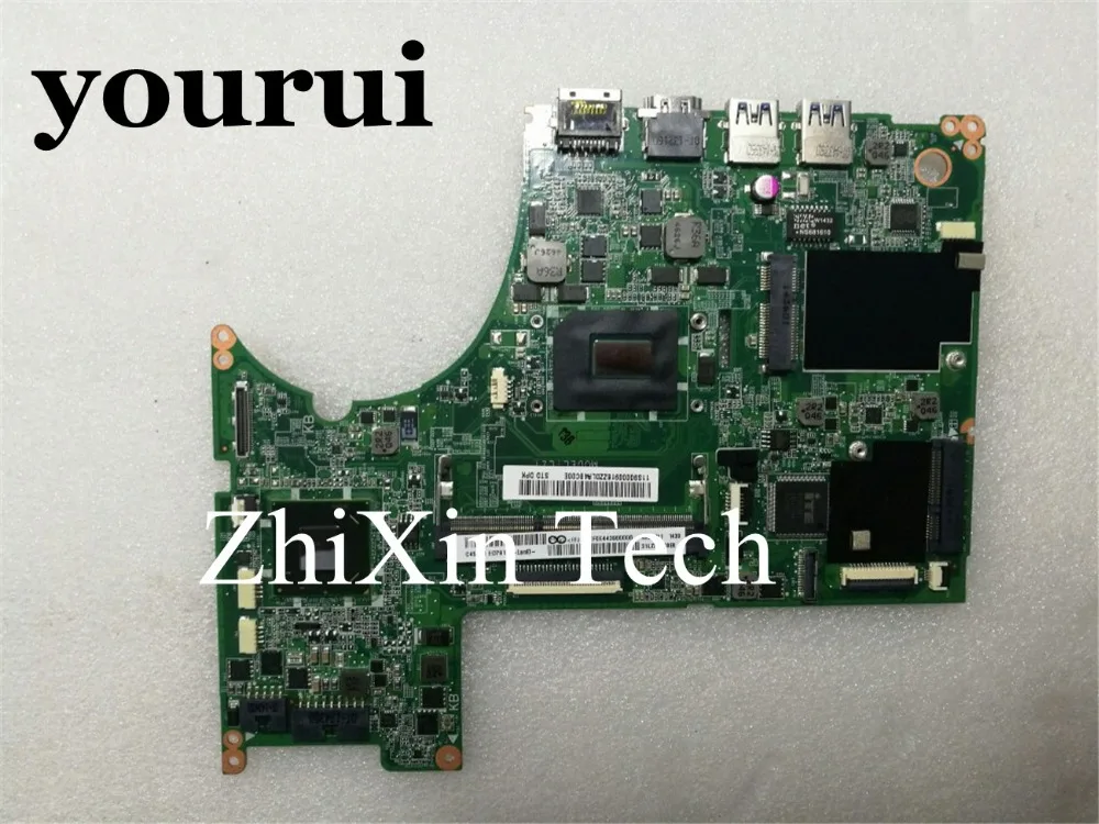 

yourui For lenovo U310 Laptop Motherboard Mainboard DALZ7TMB8C0 REV:C SR0XL I5-3337U DDR3L 90002339 100% Tested