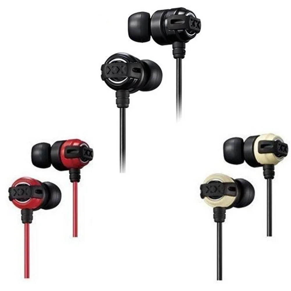 Original HA-FX11X In ear Stereo Earphones FX11X Update model of FX1X HA-FX1X 100% Genuine Earphones no box 3 colors