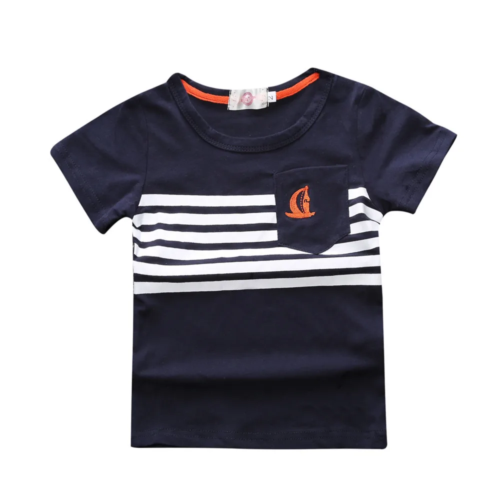 4Piece Sets Spring Summer Baby Boys Clothes Casual Fashion Print Short Sleeve Kids Tops+Jeans Children Boutique Clothing BC1240