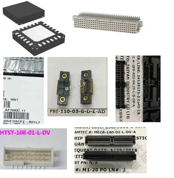 1PCS DAC8832ICRGYT BQW  AD5412ACPZ  374380  FSI-110-03-G-D-E-AD  FLE-125-01-G-DV