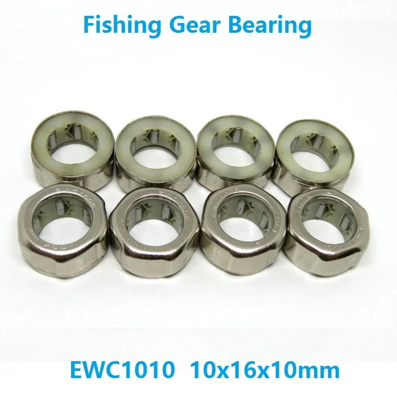 100pcs/lot EWC1010 10x16x10 mm HF1010 Outer hexagonal One Way Clutch Needle roller Bearing 10*16*10mm Fishing Gear Bearing