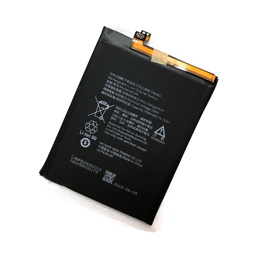 Original HE346 phone battery for Nokia 7 plus 7P  N7P HE346 3700mAh