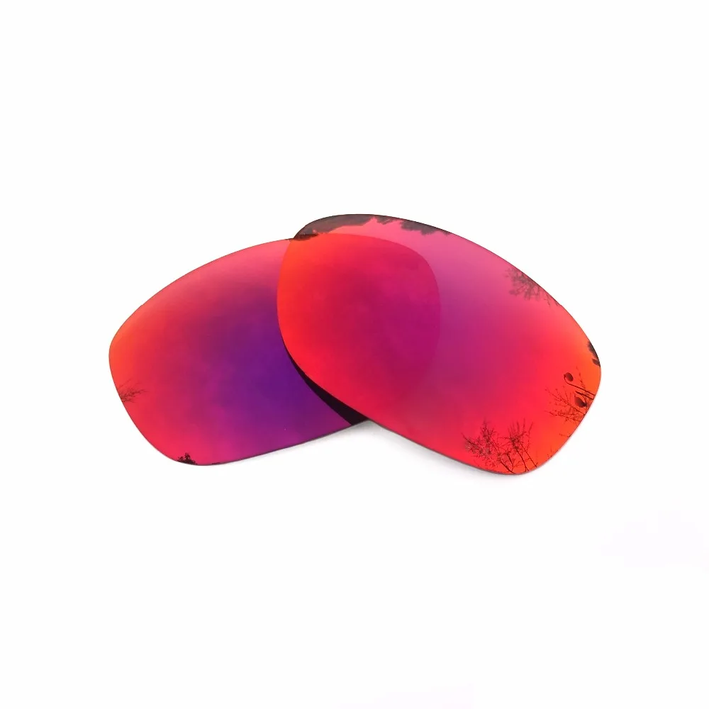 Black & Midnight Sun Mirrored Polarized Replacement Lenses for-Oakley Pit Bull Frame 100% UVA & UVB