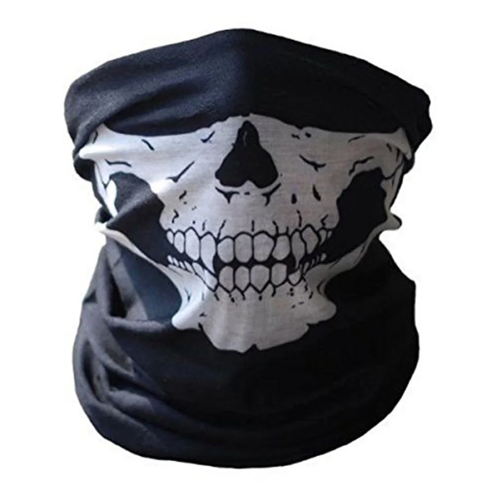 

5PCS Skull Cycling Cap Magic Scarf Women Men Bicycle Bike Anti Dust Balaclava Mask Thin Airsoft Paintball Magic Scarves Bandana