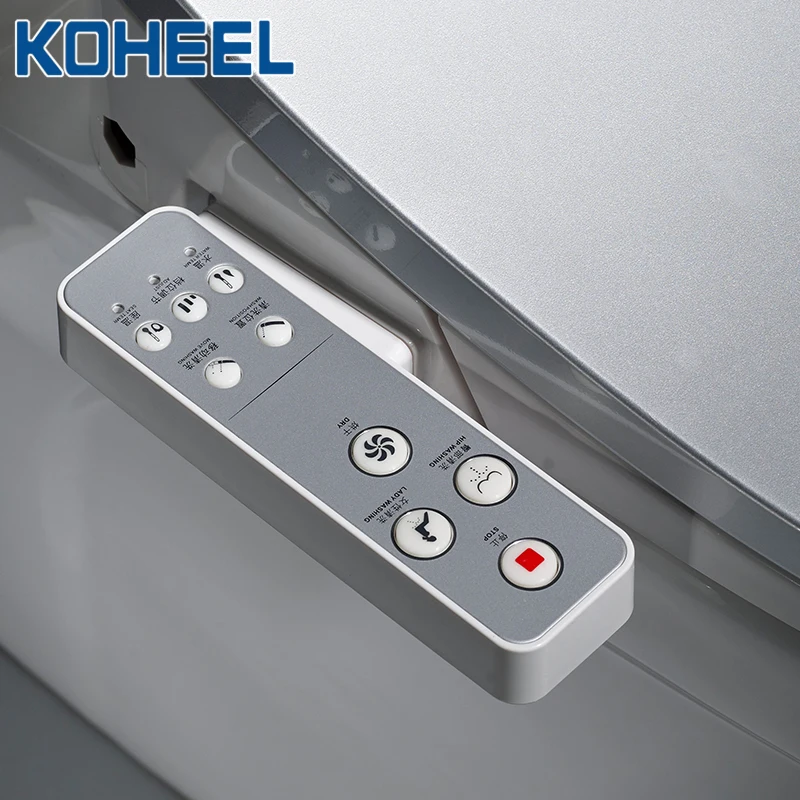 Imagem -05 - Koheel-capa Inteligente para Assento do Vaso Sanitário Banho Seca Luz Led Aquecimento Inteligente Dourado