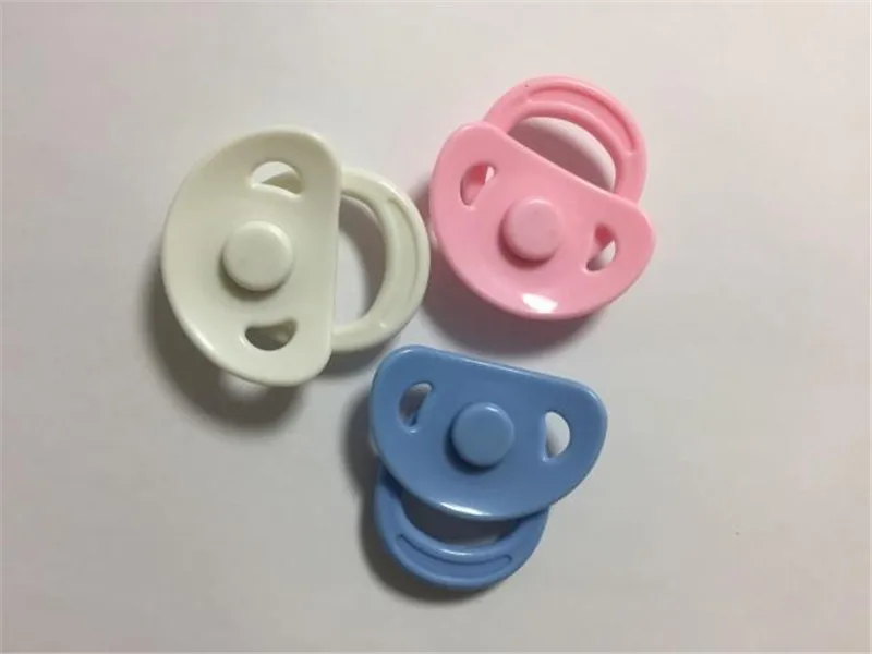 2 Ciucci Magnetici Bianchi Per Bambole Rinate – Accessori