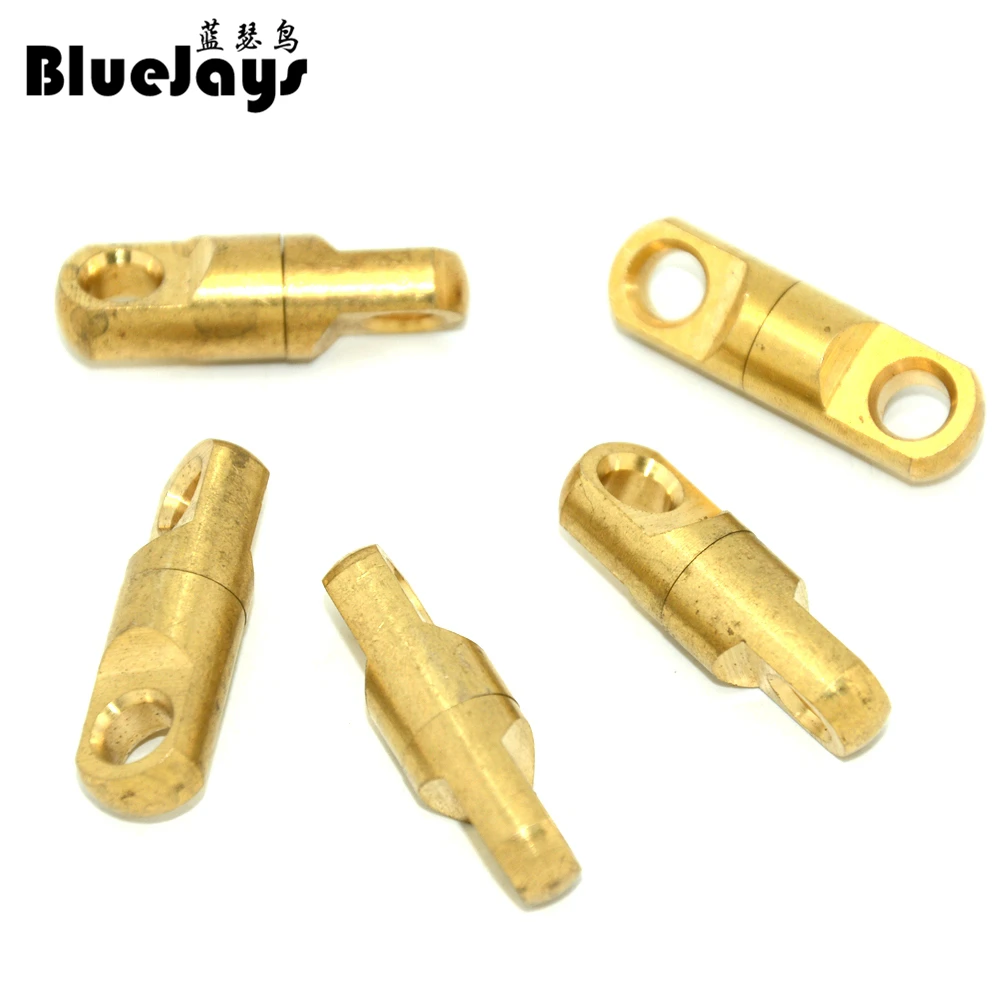 20pcs/lot Stainless Steel Column type rotary ring Bearing Swivel Fishing Swivels Hook Lure Connector Fish Accessories
