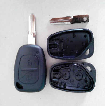 

10PCS 2 Buttons Remote Key Shell for RENAULT Traffic Master Vivaro Movano Kangoo Car Blanks Case