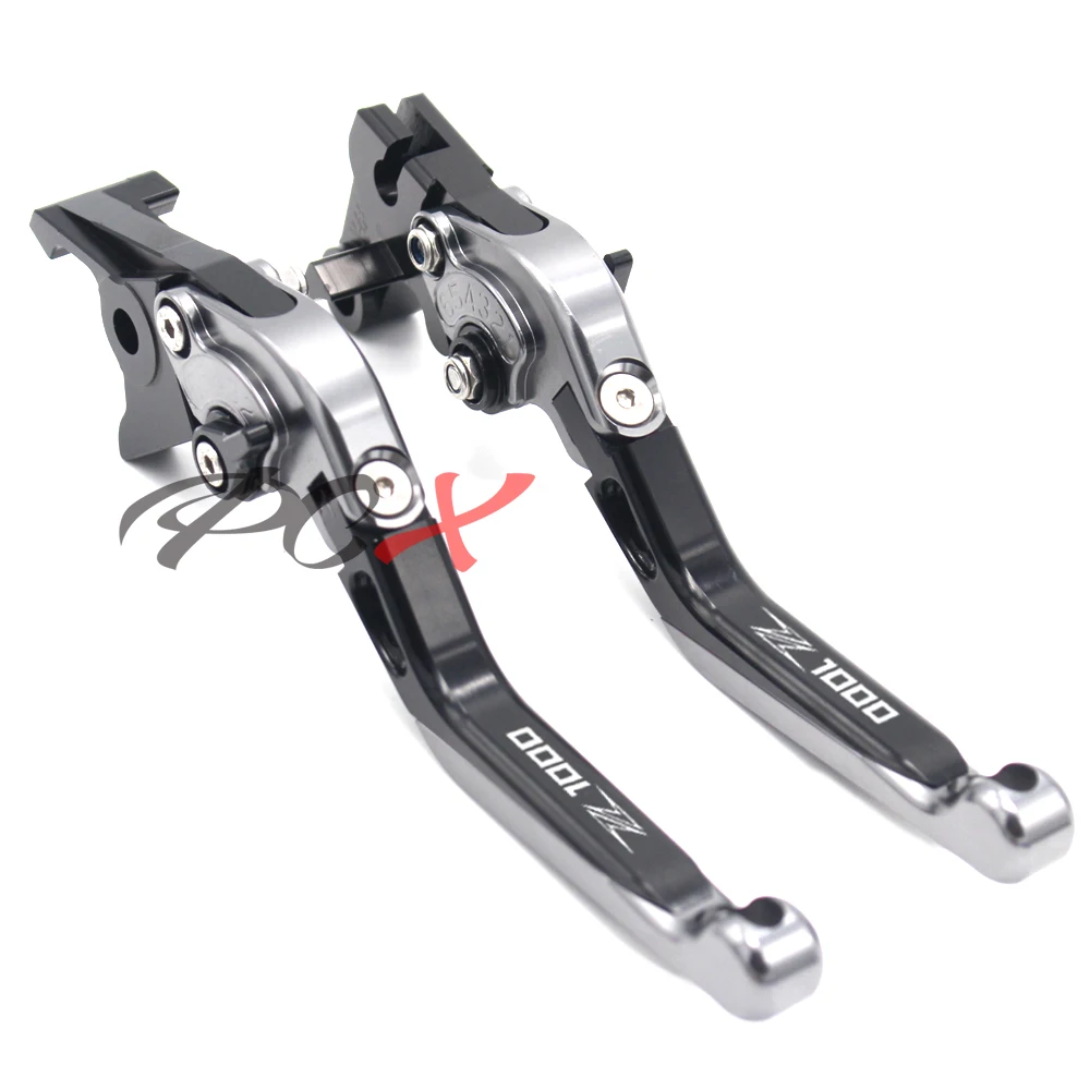 Logo(Z1000) Motorcycle Accessories CNC Brake Clutch Levers For kawasaki Z1000 2007 2008 2009 2010 2011 2012 2013 2014 2015 2016