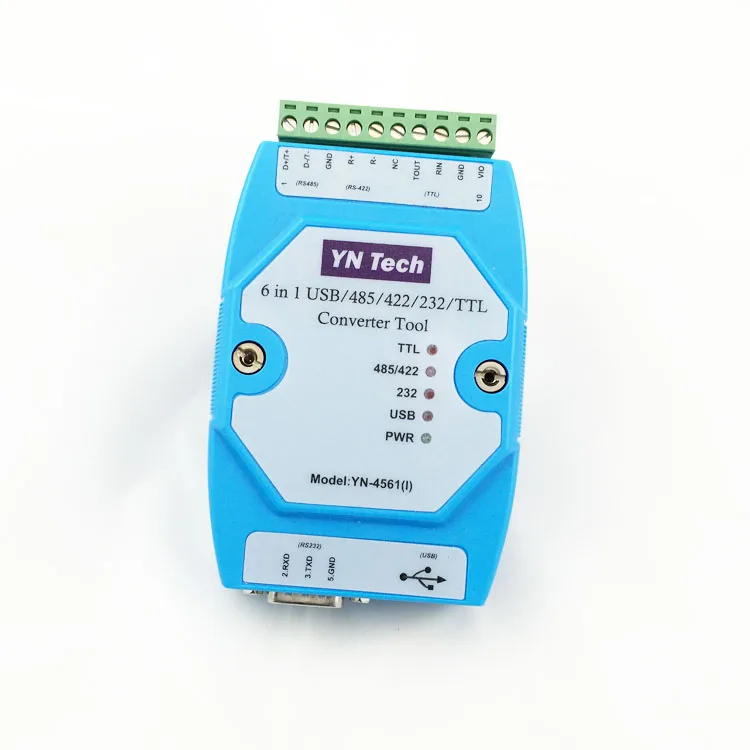 

YN4561I Isolated Liuhe a Serial Port Module CP2102 USB/485/422/232/TTL Interconversion Serial Port