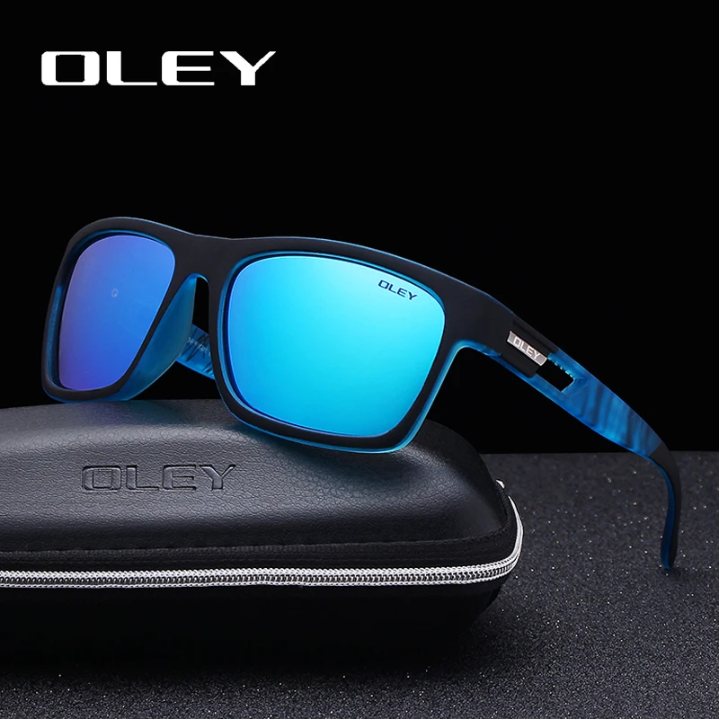 Fashion Guy's Sunglasses From OLEY Polarized Sun Glasses Classic TR90 women goggles 7-in-1 luxury box Customizable logo YG203