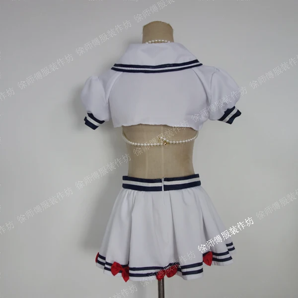 [Customized] Anime Super Sonico Cosplay Costume Pisces Uniform Halloween Party Suit For Women Outfit New