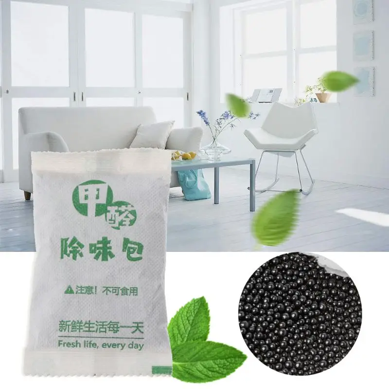 Air Purifying Bag Odor Absorber Activated Charcoal Air Freshener Cars New Houses WF4458037