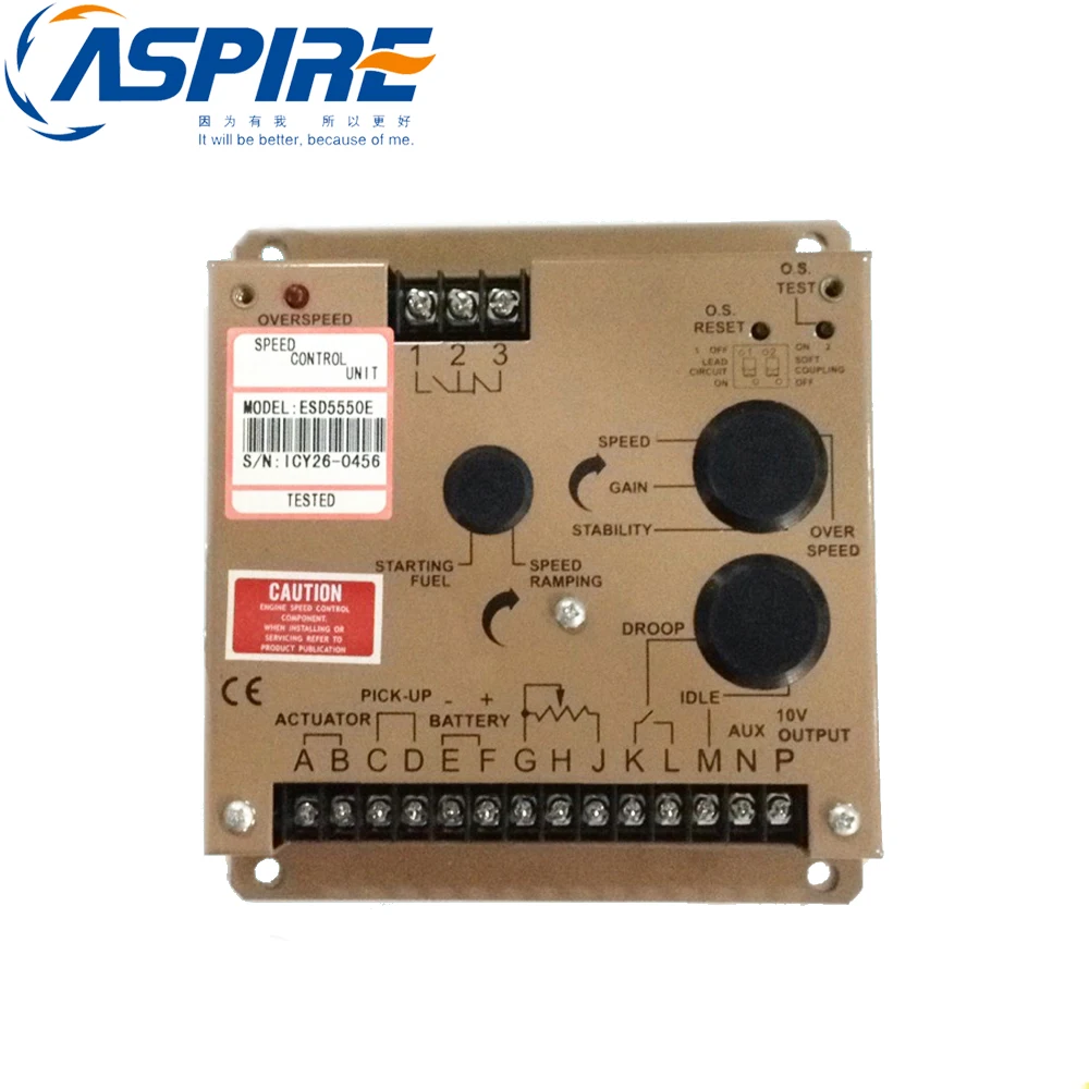 

Genset Speed Controller Unit ESD5550E