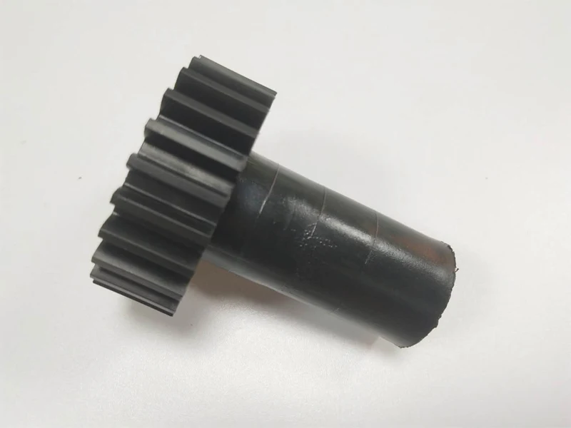 Шестерня из черного пластика 7051414 для Braun Power Plus G1300 G1100 KGZ4 KGZ3 G1500, детали для бытовой электрической мясорубки, 2 шт.