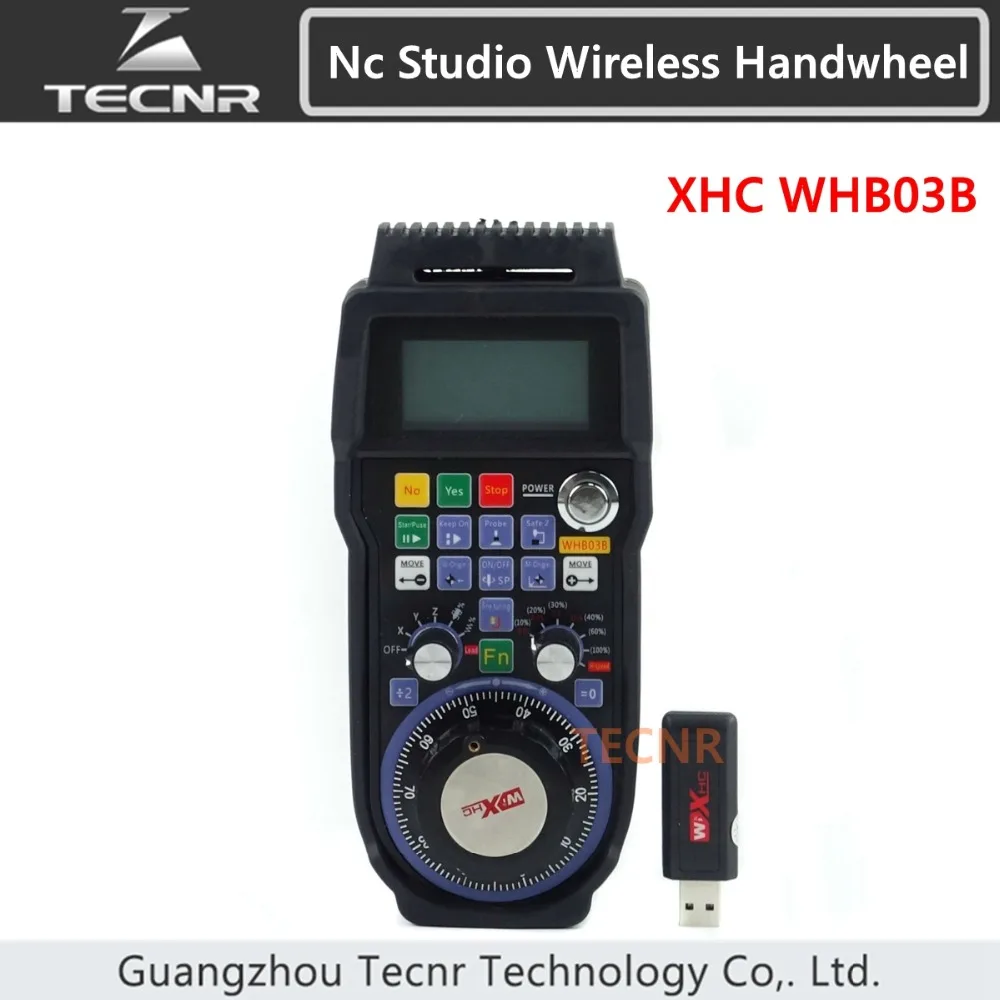 

XHC NCStudio CNC handwheel wireless nc studio MPG pendant handwheel for milling machine 3 axis WHB03B