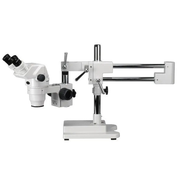 AmScope 6.7X-90X Extreme Widefield Binocular Stereo Microscope on 3D Boom Stand  ZM-4BY