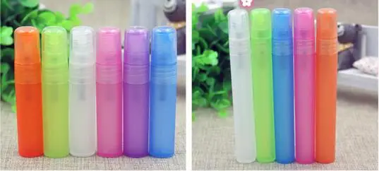 

1000pcs/lot 5ml Translucence Plastic Atomizer Bottle Travel Makeup Perfume Spray Refillable Bottles