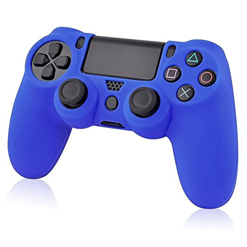 Чехол для контроллера PS4/Slim, силиконовый мягкий гибкий гелевый резиновый чехол, чехол для Sony Playstation 4, аксессуары для игрового контроллера