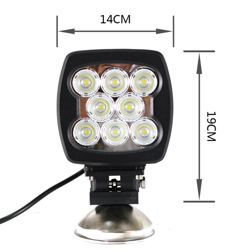 Marloo 2X 80W 5.5 Inch Led Work Light For Offroad Tractor 4WD UTV ATV SUV Boat Pickup Jeep Van Wagon Car IP67 4x4 Heavy Truck