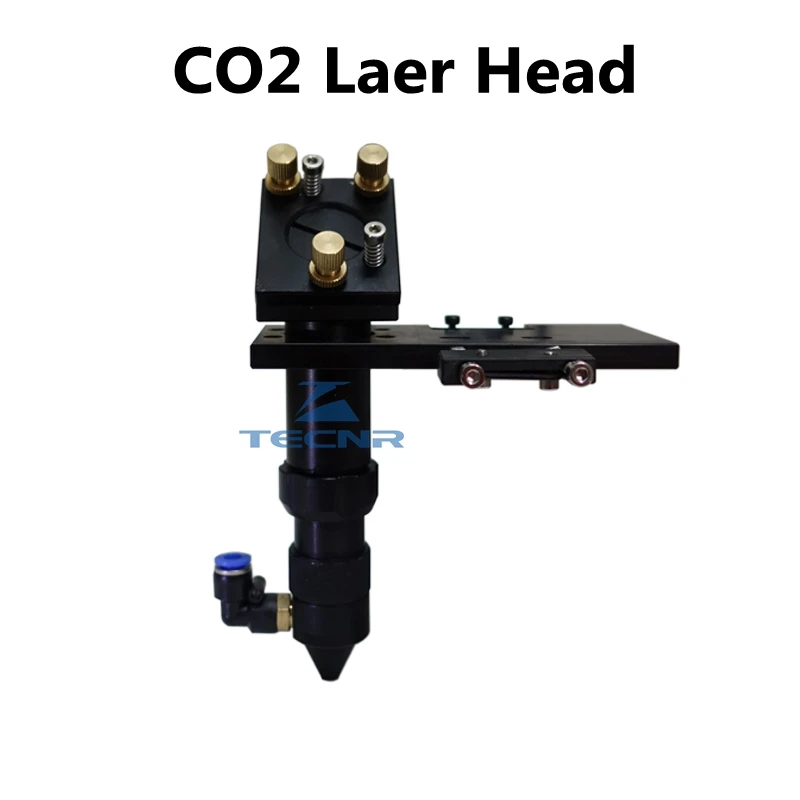 Tecnr CO2 Laser Head Set CO2 + Reflecterende Si Spiegel 25 Mm + Usa Focus Lens 20 Mm Voor Laser graveren Snijmachine