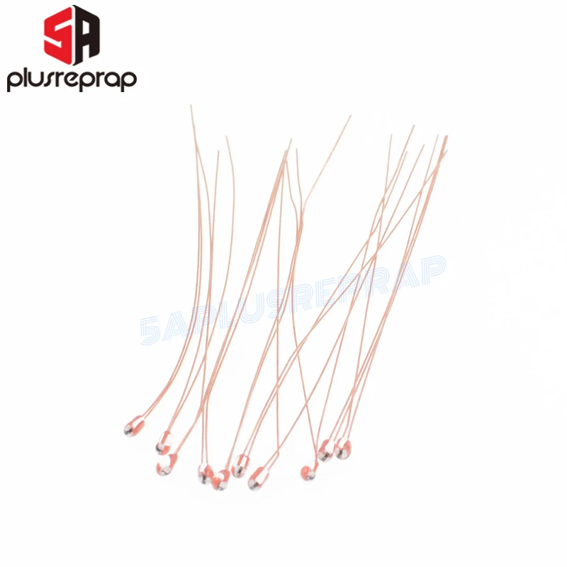 10pcs/lot 3950 Thermistors 100K OHM NTC for 3D Printer Reprap Mend Wholesale